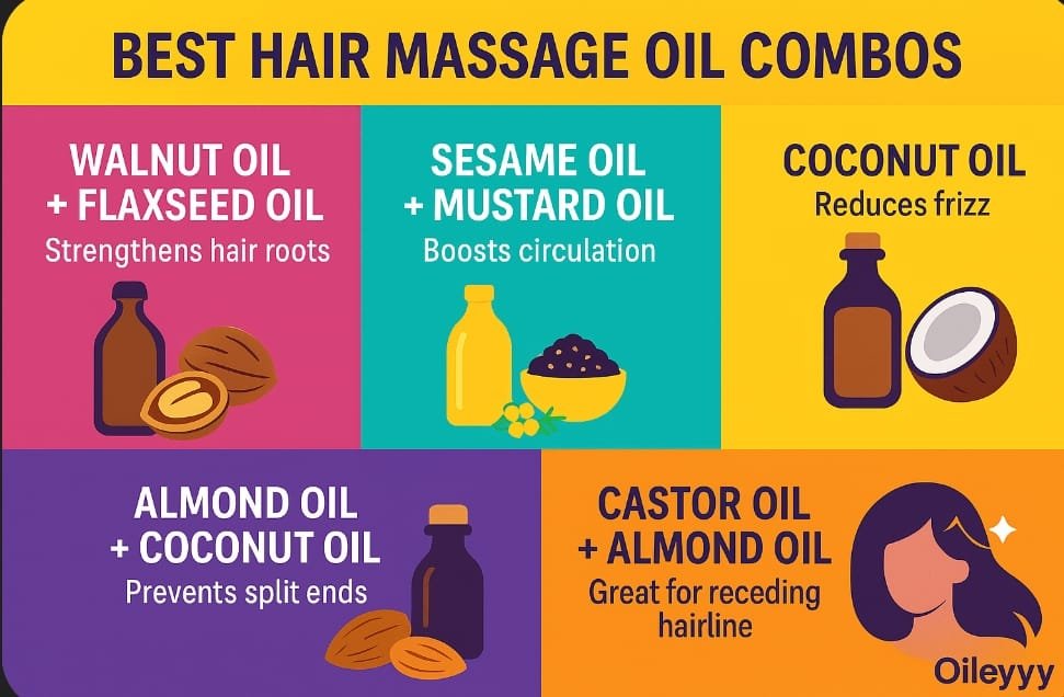 Best hair oil combinations